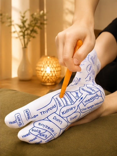 Acupressure Therapy Reflexology Socks (1 Set)